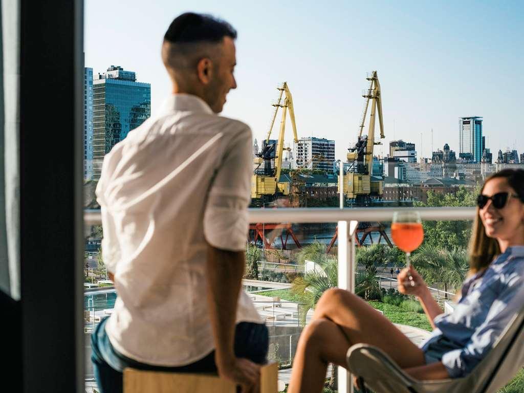 Sls Buenos Aires Puerto Madero Exterior foto View from the balcony of a suite