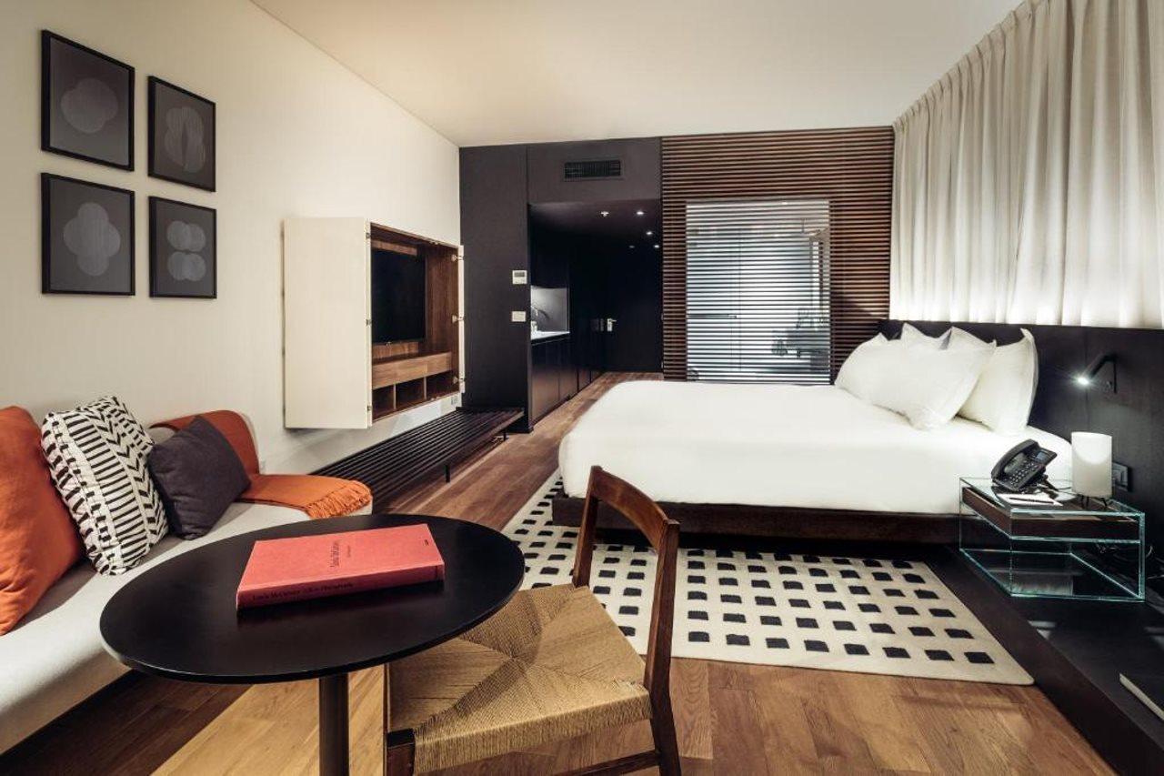 Sls Buenos Aires Puerto Madero Exterior foto A room at the hotel